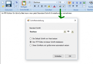 Schrifteinstellung1